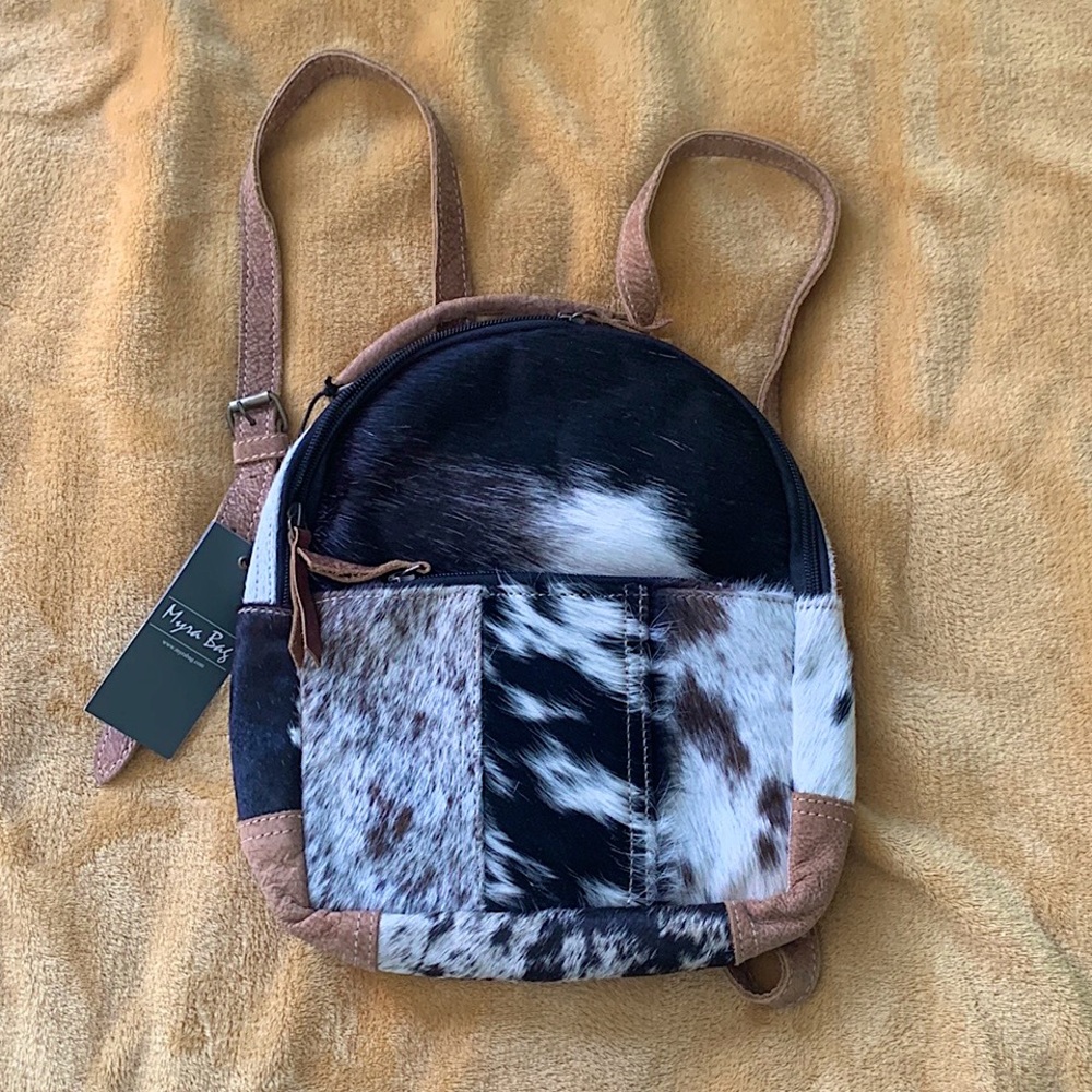 NWT Genuine Cowhide Backpack